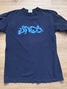 Vintage JNCO Jeans Alien Flamehead Skate T-Shirt long sleeve XL Extra Large